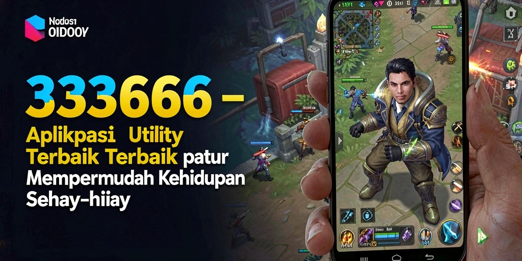 Tampilan antarmuka aplikasi Utility 333666 yang bersih dan mudah digunakan.