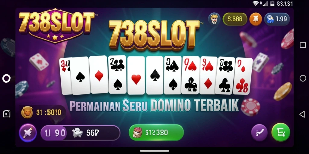 Tampilan gameplay 738SLOT yang menarik dan mendebarkan.
