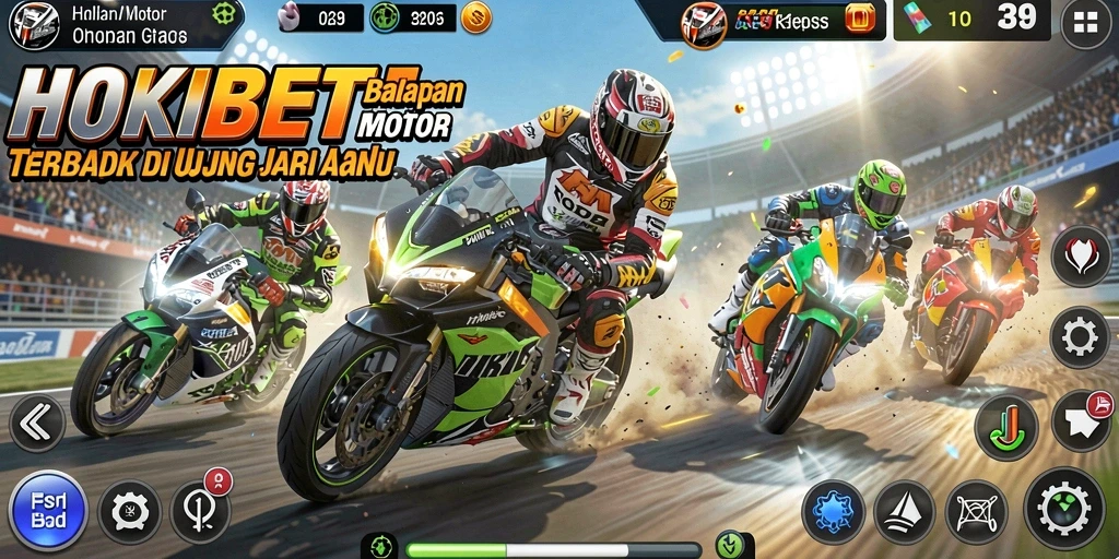 Tampilan gameplay HOKIBET yang seru dan mendebarkan.
