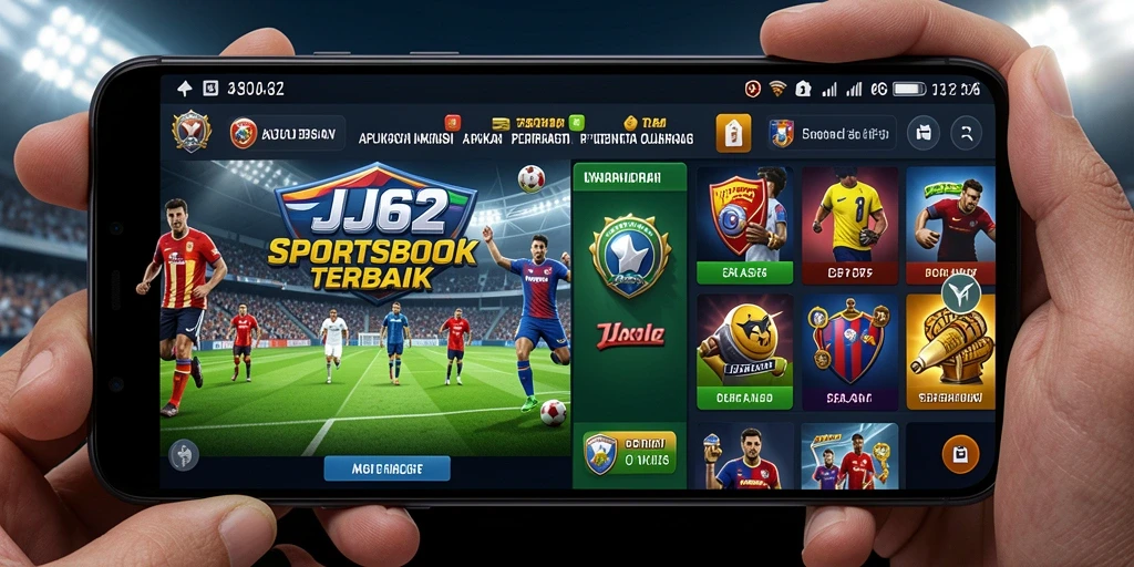 Tampilan gameplay aplikasi Sportsbook JJ62 yang menarik.