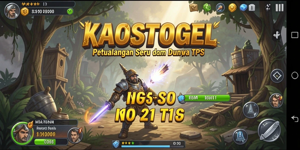 Tangkapan layar KAOSTOGEL menampilkan aksi seru dalam pertempuran TPS.