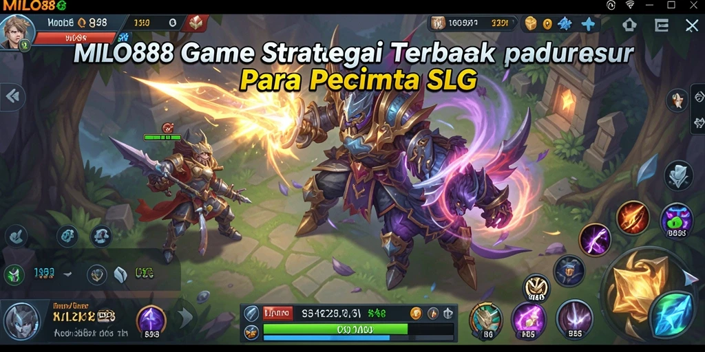 Tampilan gameplay seru dan dinamis dari MILO88 dengan elemen strategi.