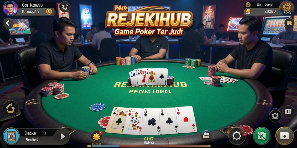 Tampilan gameplay menarik dari REJEKIHUB dengan pemain aktif.