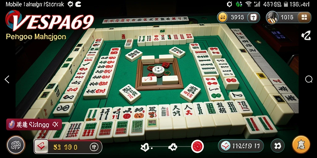 Tampilan gameplay VESPA69 yang menarik dan menantang.