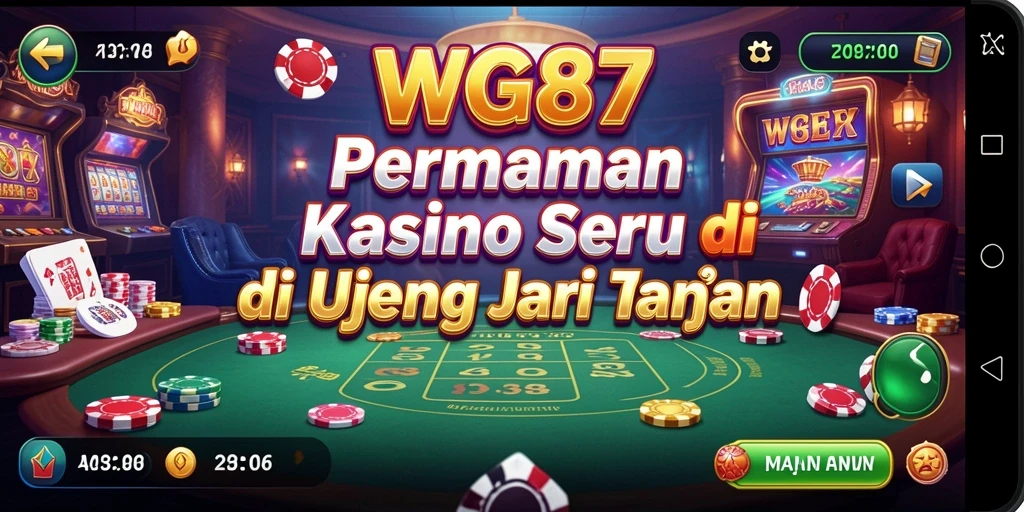 Tampilan menarik dalam permainan Kasino WG87 dengan grafis yang memukau.