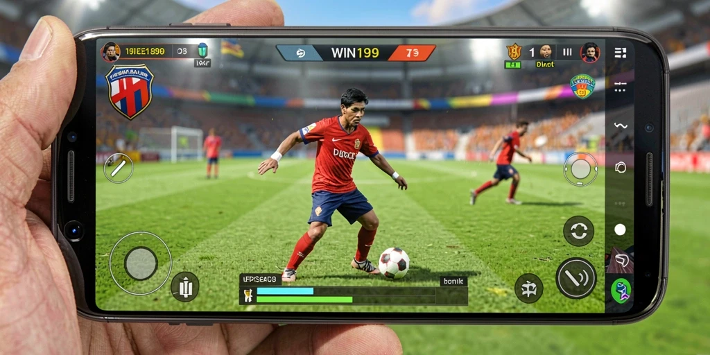 Tampilkan gameplay sepak bola yang mendebarkan di WIN199.
